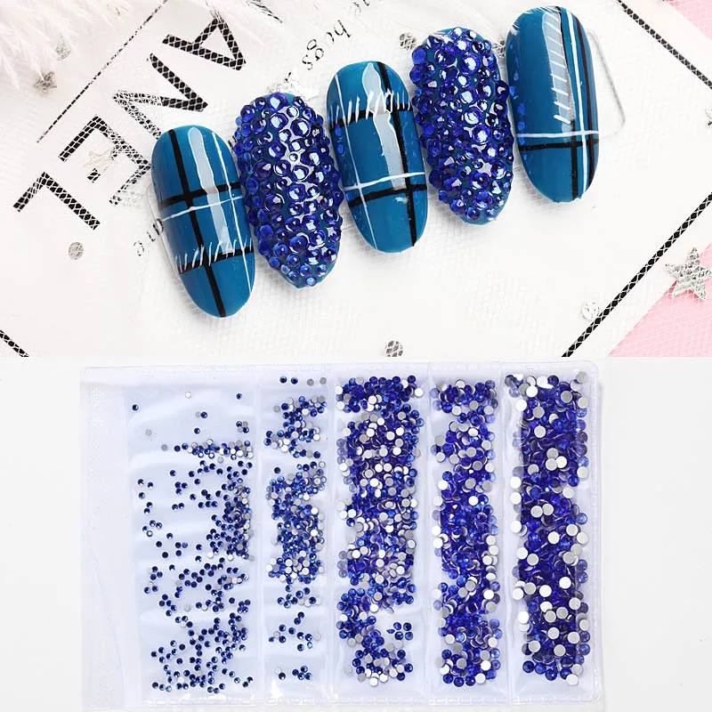 MORDDA, мульти дизайн ногтей, шпильки, Стразы для ногтей, акриловые, для украшения ногтей, кристаллы, икра, бусина, украшения для ногтей, кристалл, бриллиант - Цвет: AB017-06
