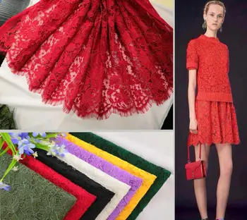 

150*150cm Hollow Poney flower Tassel Lace Cloth Guipure Lace Fabric For Apparel Sewing Wedding Dress Doll Curtains Tablecloth