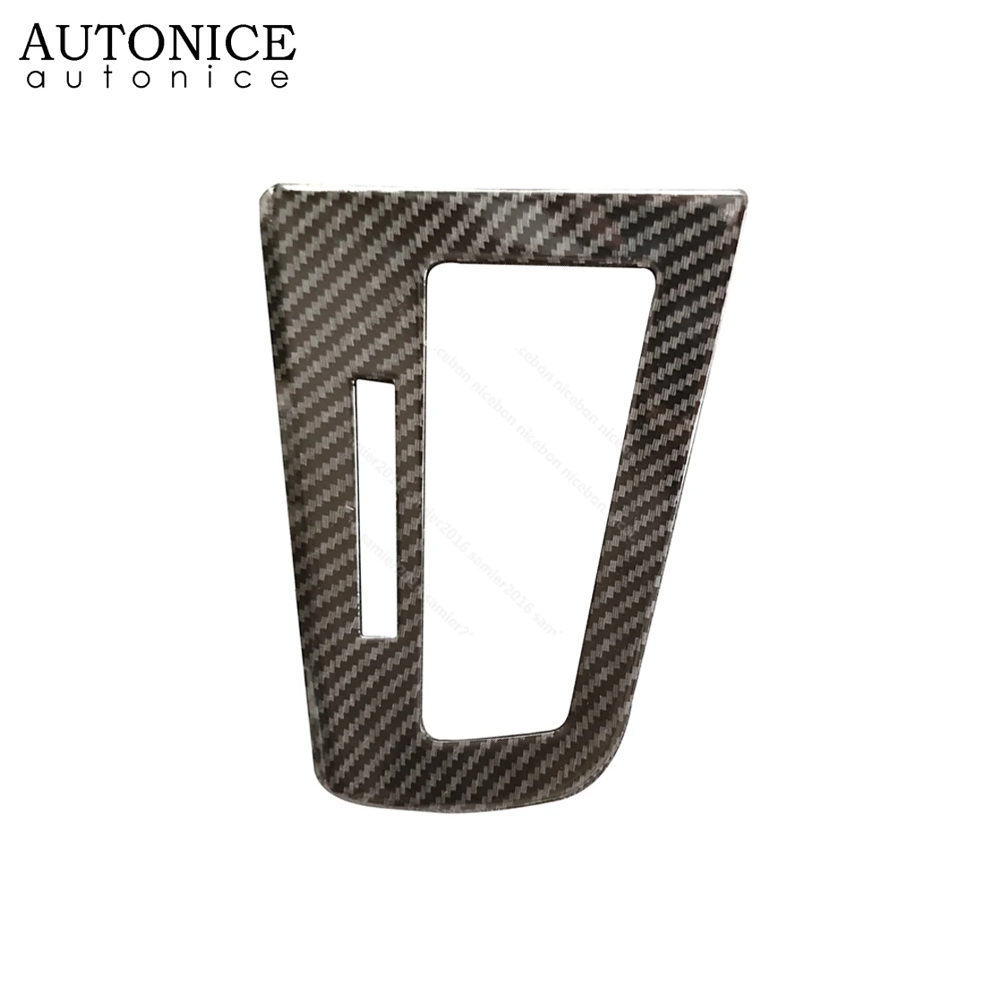 Подходит для Ford Focus MK3 2012- на углеродного волокна цвет Внутренний барабан переключения Панель покрытие из АБС-пластика для леворульных автомобилей с левой стороны