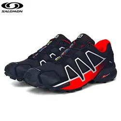 Salomon обувь для мужчин speed Cross 4 CS беговые кроссовки мужские кроссовки спортивная обувь черный белый серый спортивная обувь 36-46