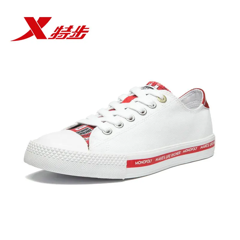 881218109862 الاحتكار xtep أحذية نسائية حذاء قماش 2019 الربيع و الصيف جديد العقارات قطب زوجين عارضة أحذية تزلج