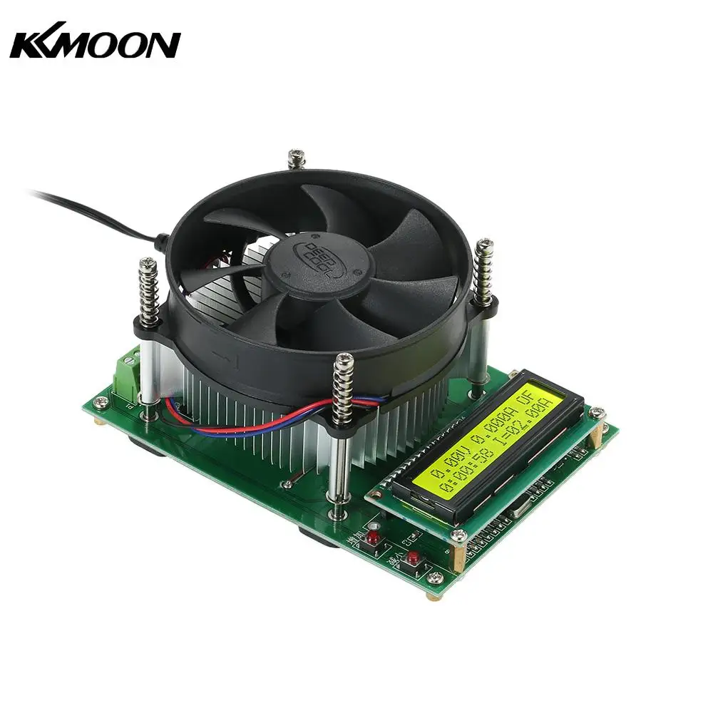 

150W Constant Current Electronic Load 60V 10A Battery Discharge Capacity Tester Module with 1602 LCD Display