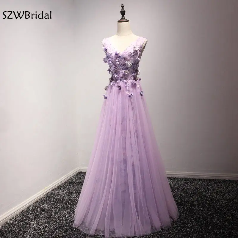 light purple evening gown