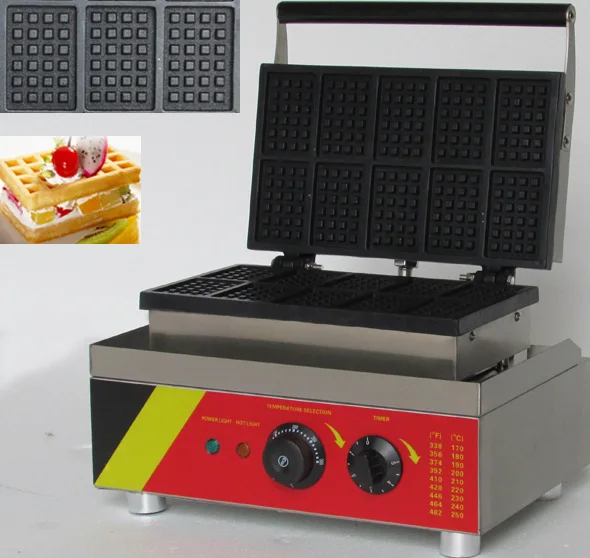 10pcs Electric rectangle Waffle pan;waffle maker;waffle mold