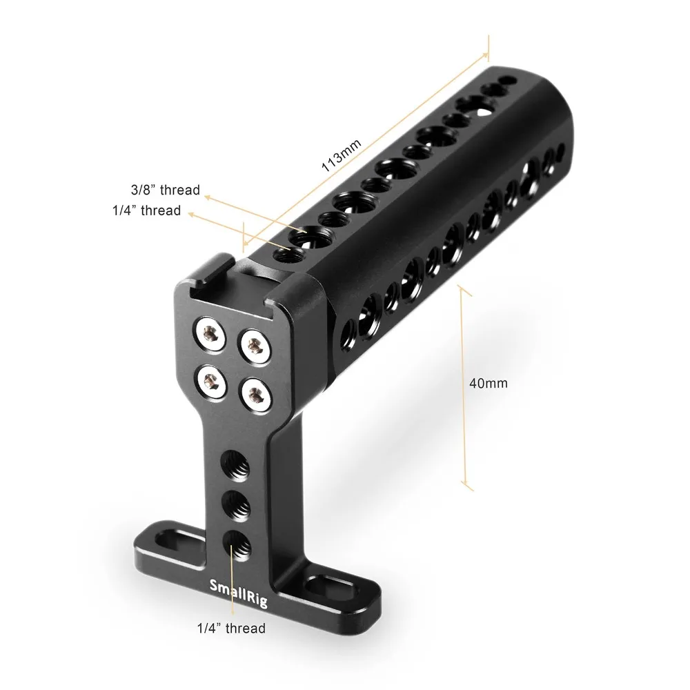 Универсальная ручка держатель SmallRig с холодной обувью для цифровых зеркальных