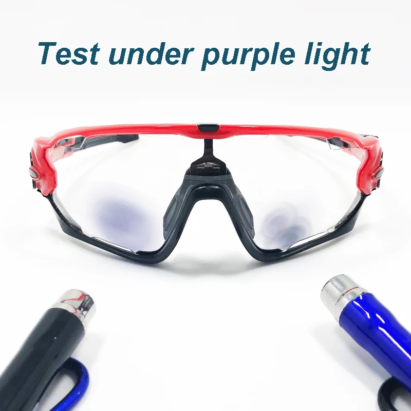 4 Lens Men Women Outdoor Sports Cycling Glasses Photochromic Polarized Men Cycling Eyewear Sunglasses with Myopia Frame