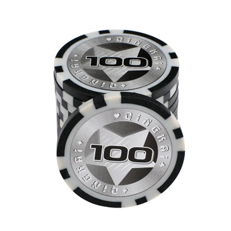 25 PCS/Lot New High quality Poker chips 12g Iron+ABS Casino chips Texas Hold'em Poker Chips Wholesale Pokerstars qenueson