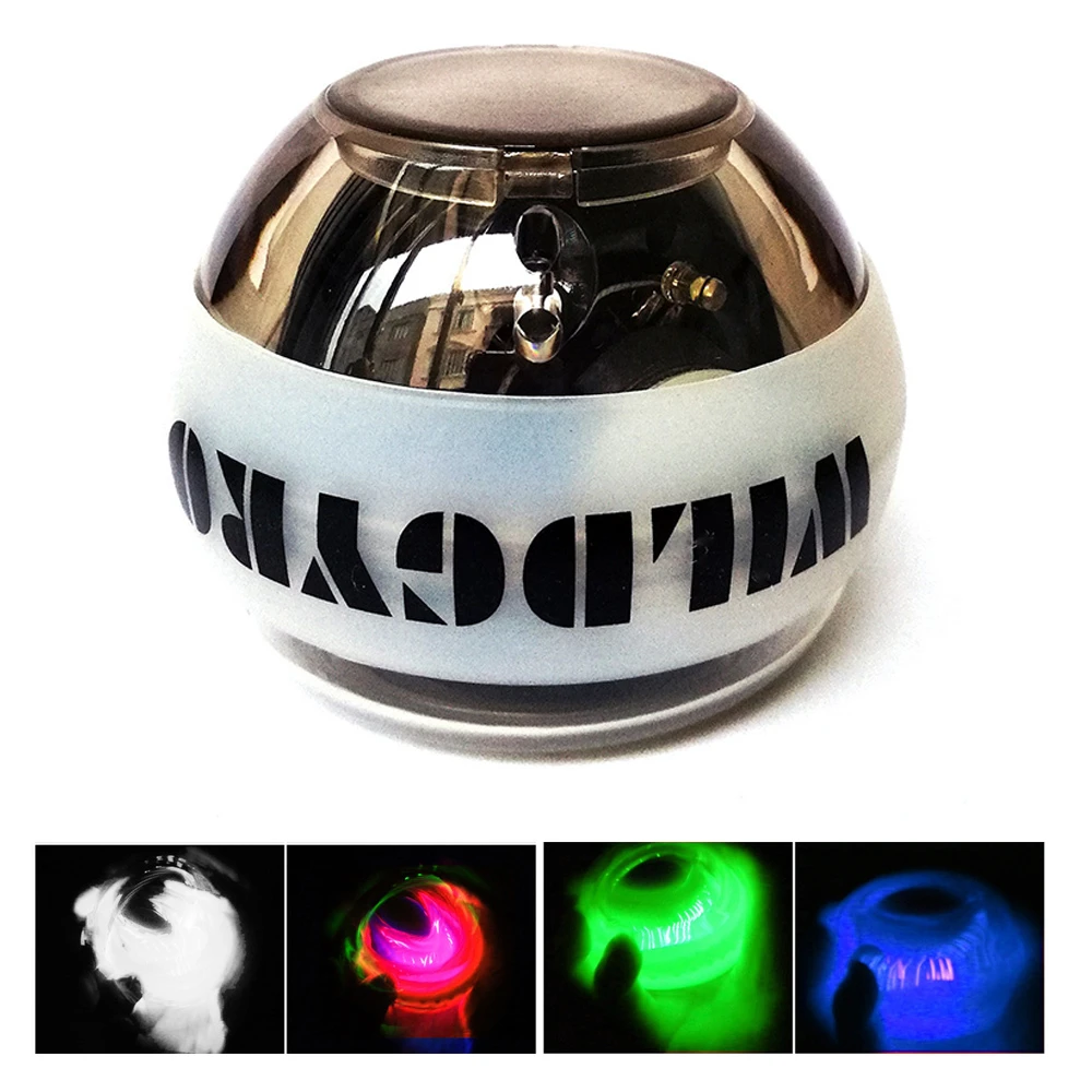 ジャイロボール力パワーボールジャイロ Led ライト手首アームエクササイザー強化剤筋肉リラックストレーニングドロップシッピング Power Wrists Aliexpress