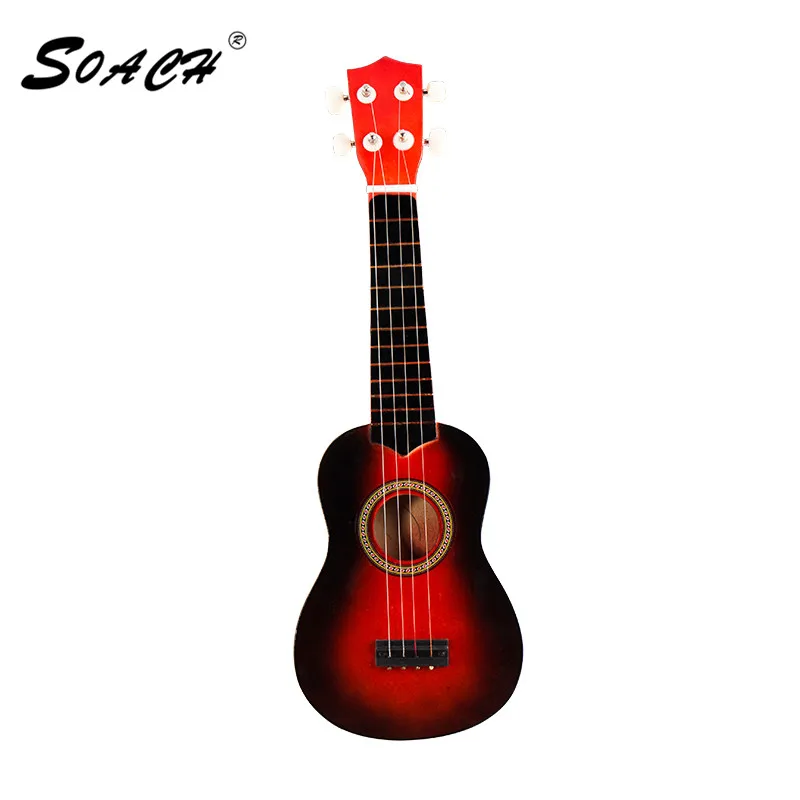 SOACH high quality bass acoustic guitar 21in wood ukulele
