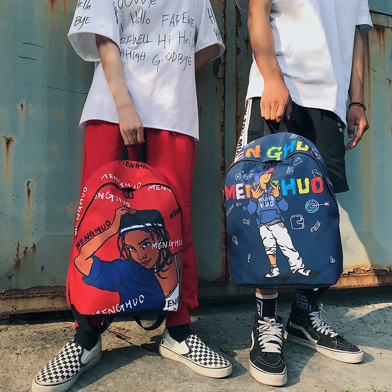 Menghuo 2018 New Fashion Women School Bag 3D Full Printing School Backpack Bag for Girls Women Backpack Men Travel Bags Mochilas (62)