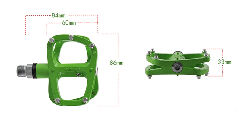 Wellgo R146 MTB ультра-светильник педали из магния/сплава для шоссейного велосипеда педали для велосипеда 312 г