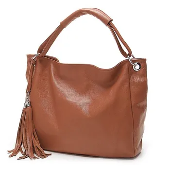 

bag again 021017 new hot women handbag female big tassel bag