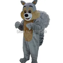 Талисман большой хвост серый костюм белки для рекламных акций нарядное платье на заказ маскарадный костюм косплей тема костюм для карнавала наборы костюмов