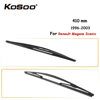 

KOSOO Auto Rear Wiper Blade For Renault Megane Scenic,410 mm 1996-2003 Rear Window Windshield Wiper Blades Arm,Car Accessories