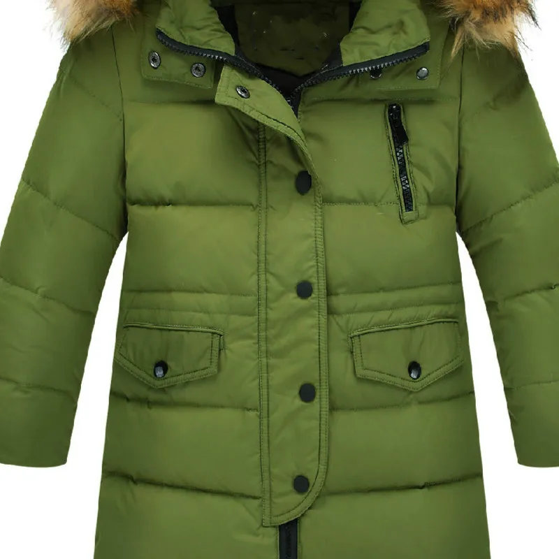 Featherwear Girls Medium Long New Female Large Boy Down Jacket Baby Big Hair Collar Thick Child Winter Warmfashion Down Jacket
Featherwear Girls Medium Long New Female Large Boy Down Jacket Baby Big Hair Collar Thick Child Winter Warmfashion Down Jacket