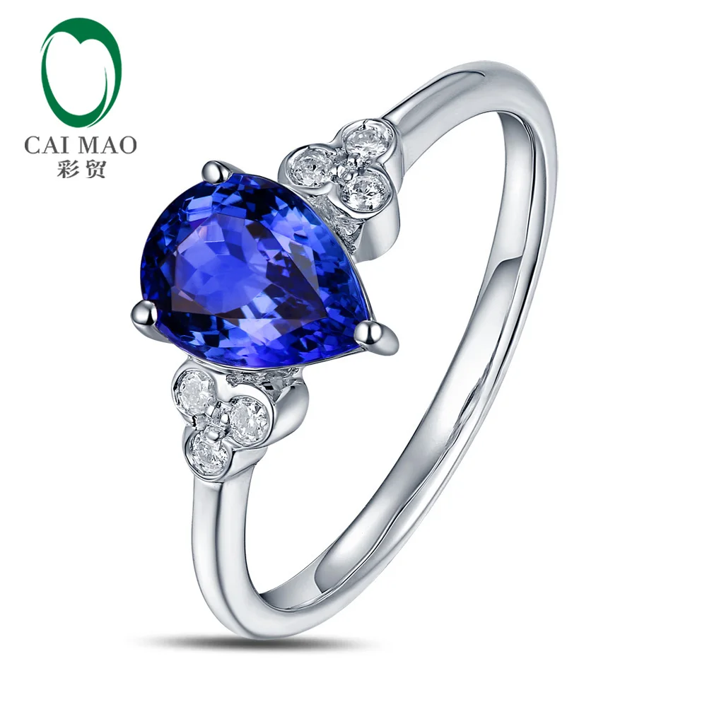 Кольцо с натуральным камнем из танзанита карата|natural diamond|gemstone jewelrygold natural |