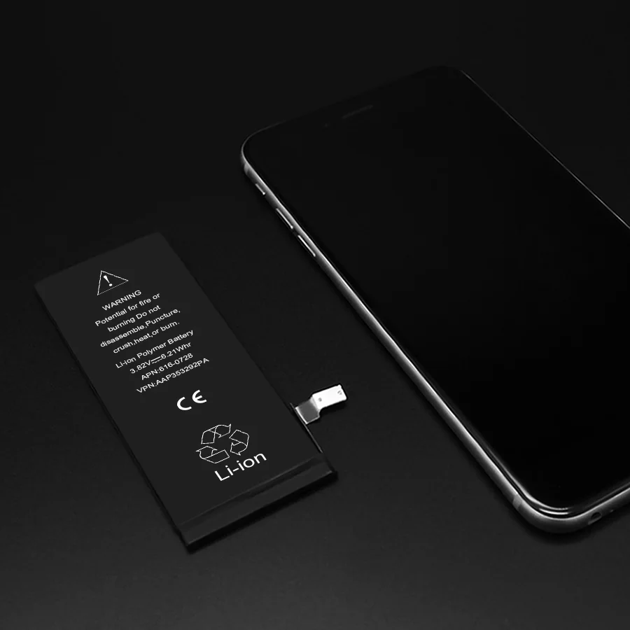 PINZHENG Высокая емкость Мобильный телефон батарея для iPhone SE 1624mAh Емкость замена