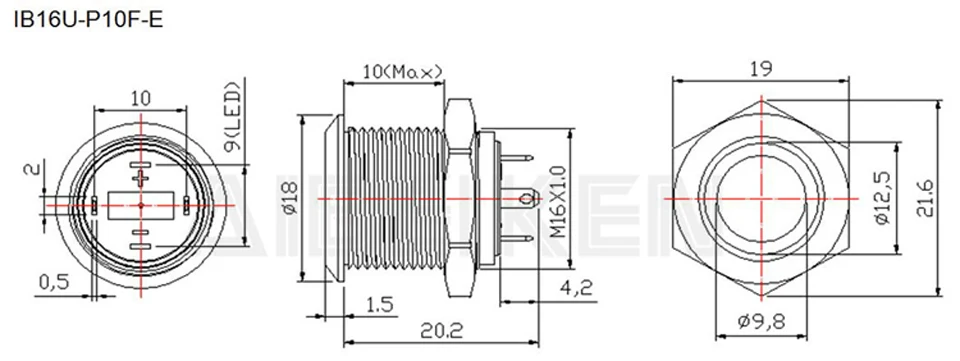 IB16U-P10F-E