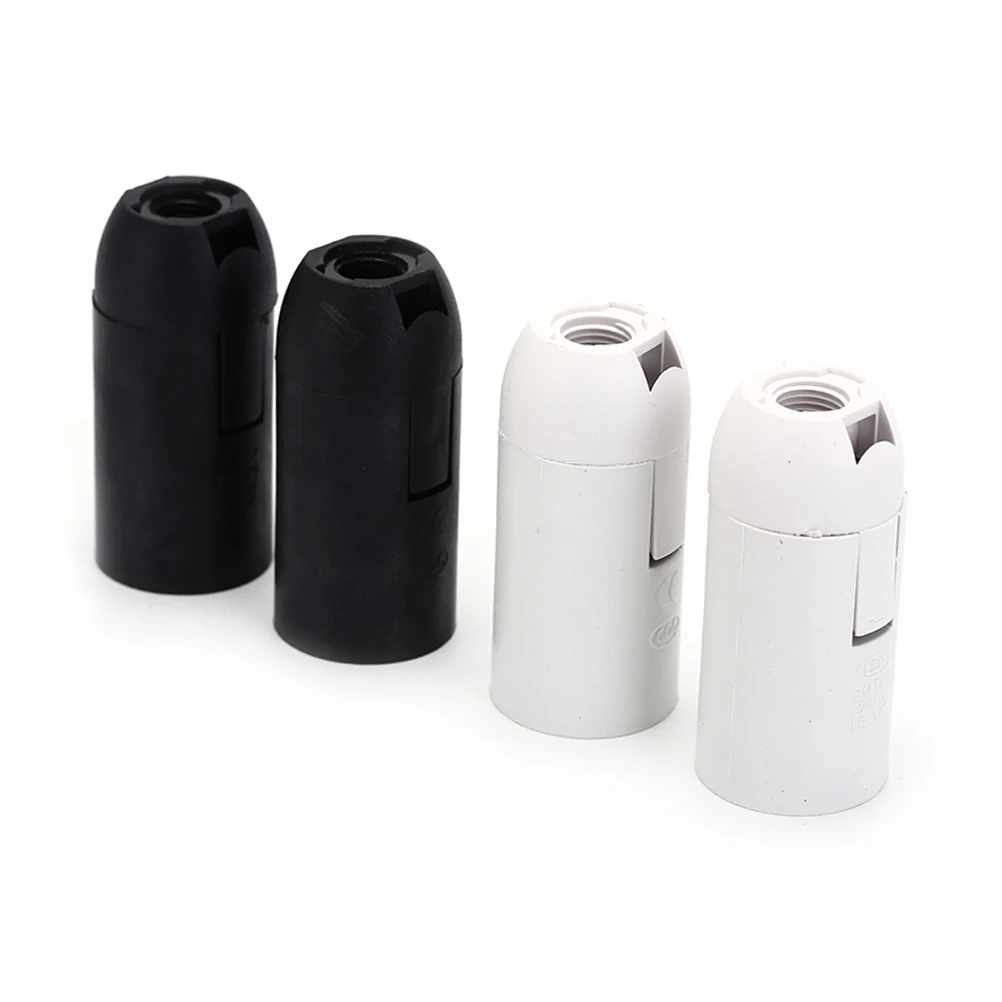 

New 2PCS/Lot 250V 2A E14 Light Bulb Lamp Holder Holder Accessori Lamp Socket Luminaire Lampholder Flexible Lighting Accessories