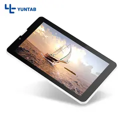 Yuntab 7 дюймов E706 3 г планшетный ПК с сенсорным экраном 1024*600 4 ядра Cortex A7 с двойной Камера и sim-карты