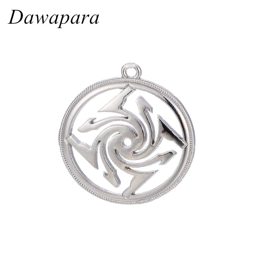 

Dawapara Slavic Wolf Symbol Talisman Pendant Znich Pagan Necklaces of Accessories Collares Grandes Charms for Jewelry Making