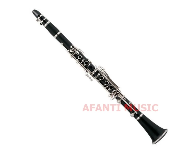 Afanti Music Falling Tune B / Hard Rubber Nickel button Clarinet | Спорт и развлечения