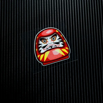 

NO.LS046 Free shipping Japan Damon Cartoon Reflective Sticker 3M Car Stickers&Decals MOTO GP Bike Helmet Windshield ATV