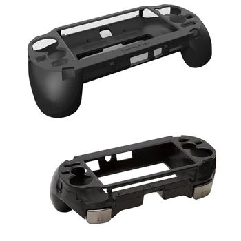 

Matte Hand Grip Handle Joypad Stand Case Shell Protect with L2 R2 Trigger Button For PSV1000 PSV 1000 PS VITA 1000 Game Console