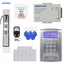Diysecur Дистанционное управление RFID Управление доступом замок Системы Kit+ аудио домофоны безопасности Системы для дома/офиса