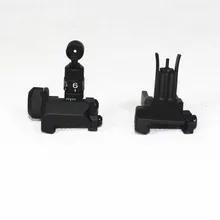 Тактический охотничий SR16 600 м откидной складной BUIS железный рельс установленный задний прицел