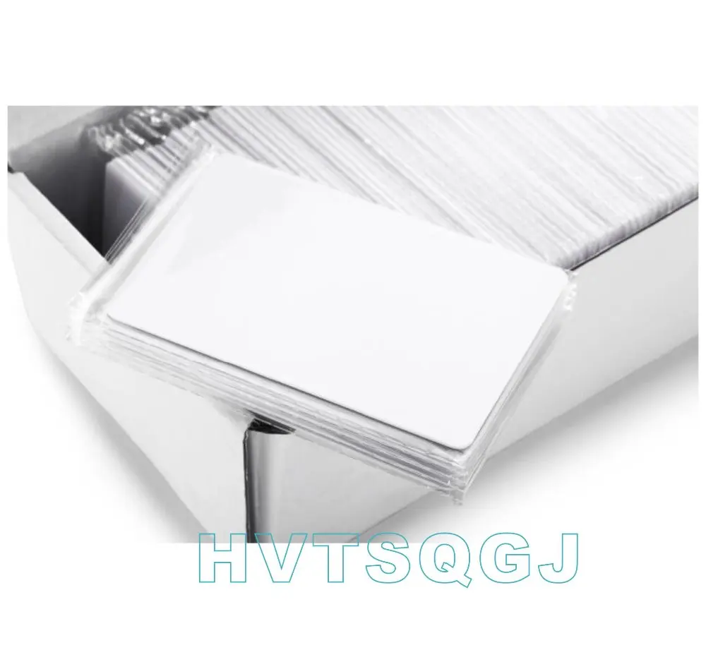 

250pcs T5577 blank card t5577 rfid 125khz rewrite blank white rfid key card,hotel key card