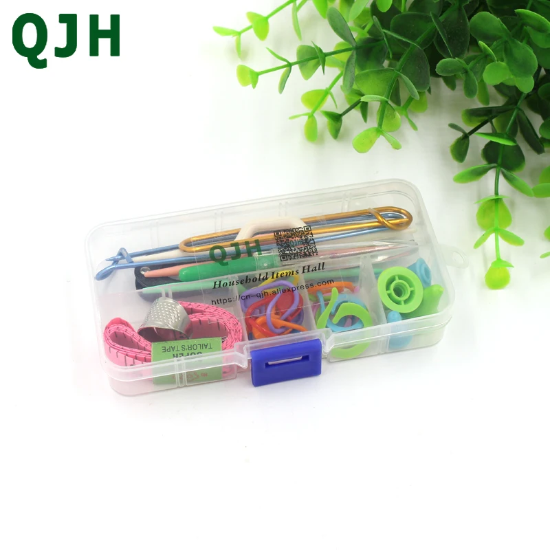 Набор инструментов для шитья и вязания 35 шт.|sewing set|knitting rulerbox needle |
