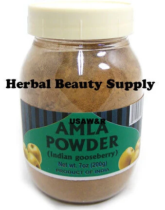 New 200g Amla Powder Bottle Indian Gooseberry Edible Hair Care Free Shipping