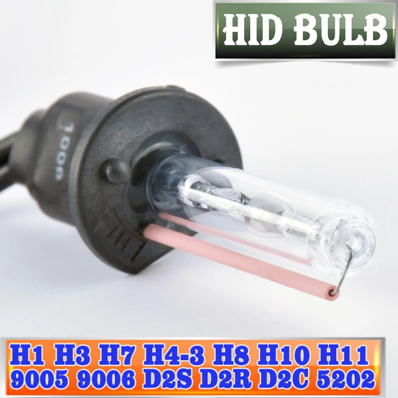 Flytop 12 В 35 Вт H1M металлическое основание HID ксеноновая лампа 3000 К 4300 6000 8000 10000 12000 30000