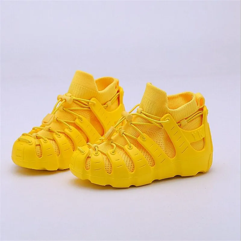 

Kids Sneakers Running Children Shoes Boys Sport Shoes Girls Breathable Knit Socks Sneakers Outdoors Soft Casual Kids Shoe 2019