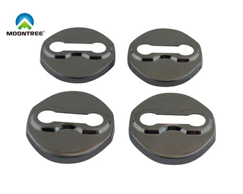 

4 pcs Black Car Door Lock Protective Cover for Mitsubishi Outlander ASX