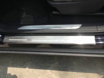 

Auto exterior Door sill plate scuff plate For MACAN 2015 ,stainless steel