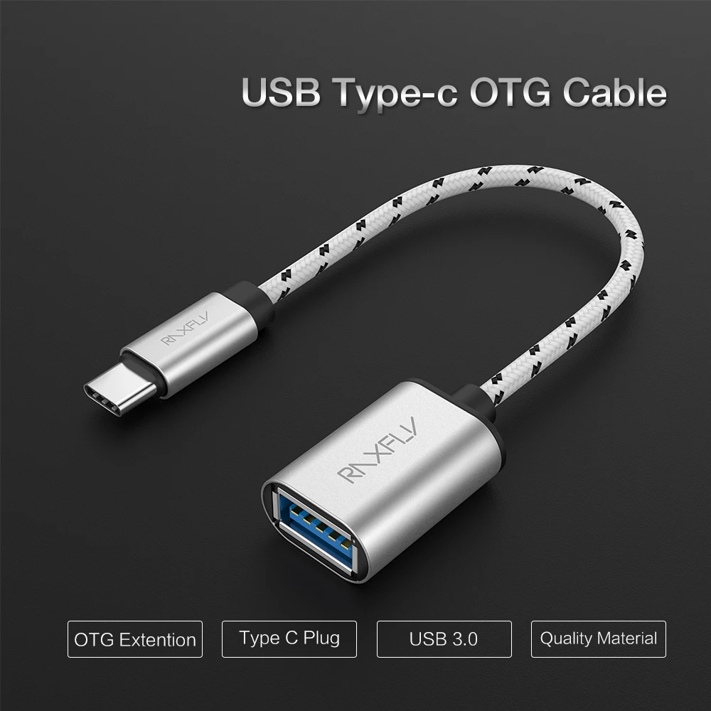 USB 3.0 Type c OTG Extension Cable Phone Adapter Type C OTG Cable For ...