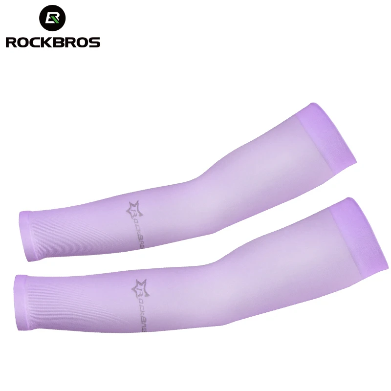 Велосипедные нарукавники ROCKBROS воздухопроницаемые CoolMax защита от солнца