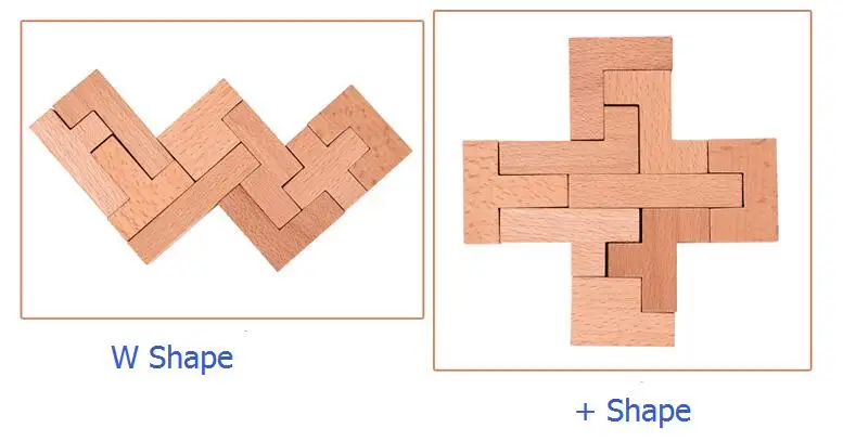 Новое качество IQ Деревянный Паззлы игра логический Логические Tangram для детей и взрослых