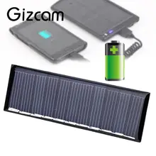 Gizcam Universal 5.5V 50mA 0.45W Polysilicon Solar Panel Portable DIY Solar Power Cell Charger Module For phone Mp3 Mp4