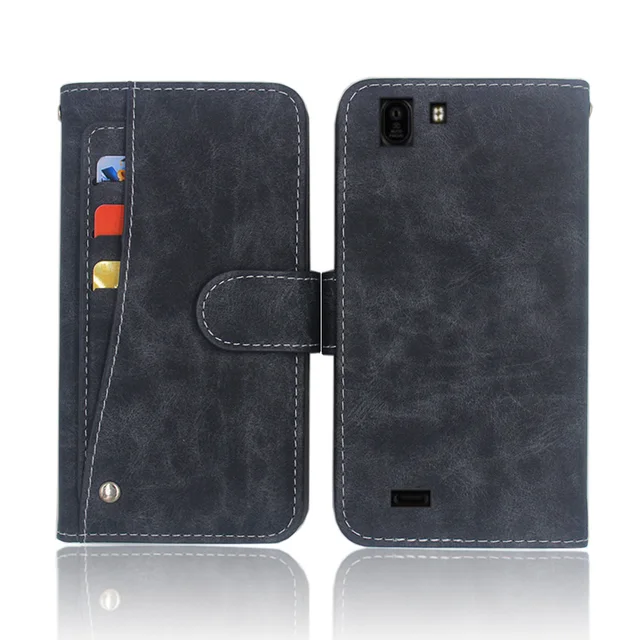 Best Offers Hot! Haier Terra T53P Case High quality flip leather phone bag cover case for Haier Terra T53P with Front slide card slot