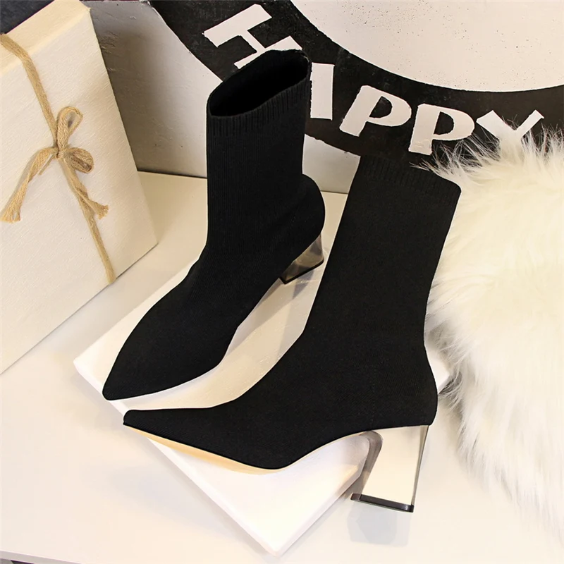 Women's Amazing Elastic Ankle Socks Boot-Model4