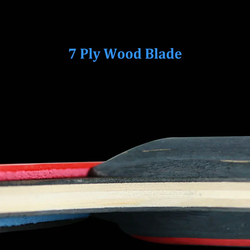 Huieson 2 قطعة/الوحدة مضرب ترابيزة تنس مضرب مزدوجة الوجه البثور في طويل مقبض قصير بينغ بونغ مضرب الجدف مجموعة مع حقيبة 3 كرات