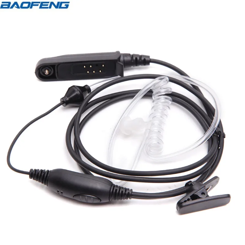 

Baofeng UV-9R Plus Waterproof Covert Air Acoustic Tube Headset For BaoFeng UV-XR A-58 UV-9RPlus GT-3WP Waterproof Walkie Talkie
