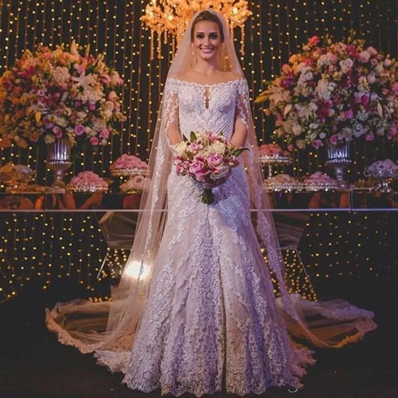 2019 Wedding Dress Mermaid Bridal Gowns Vestidos Noiva trouwjurk Custom