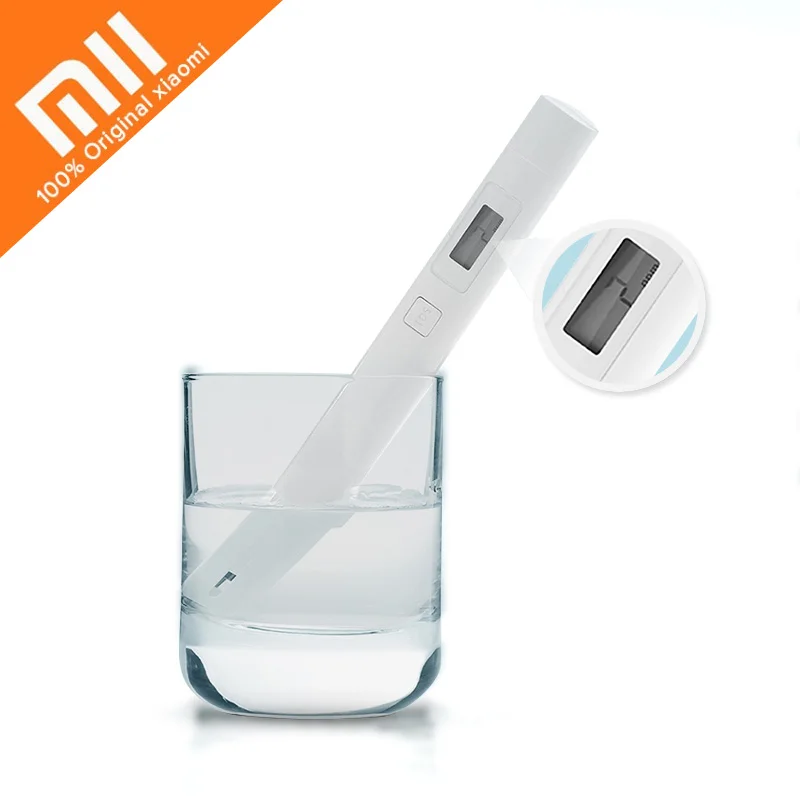 

100% Original Xiaomi TDS Meter Tester Portable Detection Pen Water Quality Test Pen EC TDS-3 Digital Measuring Water Purity