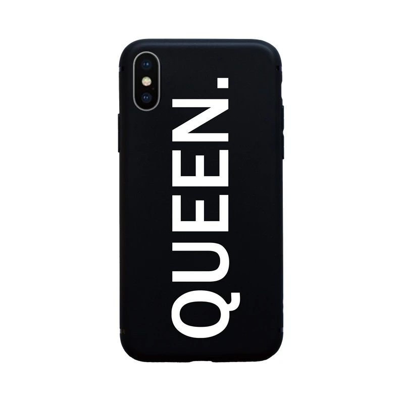 Классный мягкий чехол для телефона для iPhone 11Pro Max 7 8 Plus 6 6S Plus 5 SE X XS Max XR Phone MOM BOSS HONEY Cover Fundas Coque Shell - Цвет: B Soft QUEEN.