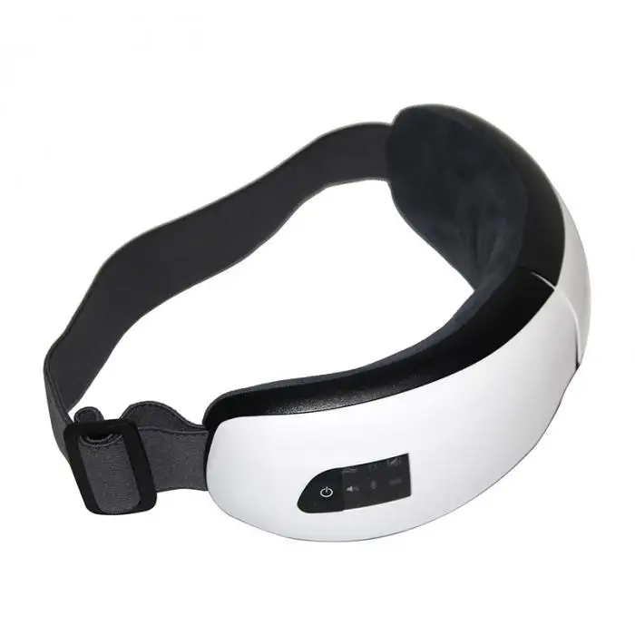 Складной электрический массажер для глаз Тепло Сжатия Беспроводной Bluetooth Музыка глаза маска SSwell