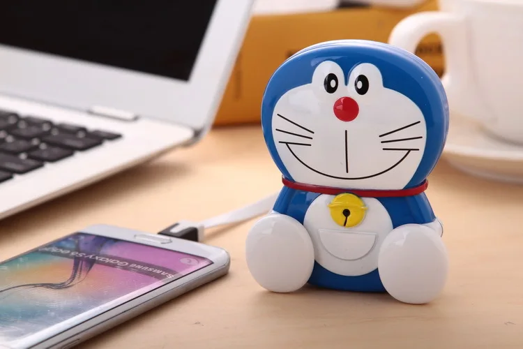 Зарядное устройство с мультяшным рисунком горячая Распродажа Doraemon 8000 мАч